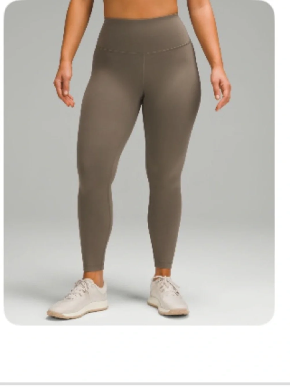 lululemon wonder train contour fit high rise tight 25